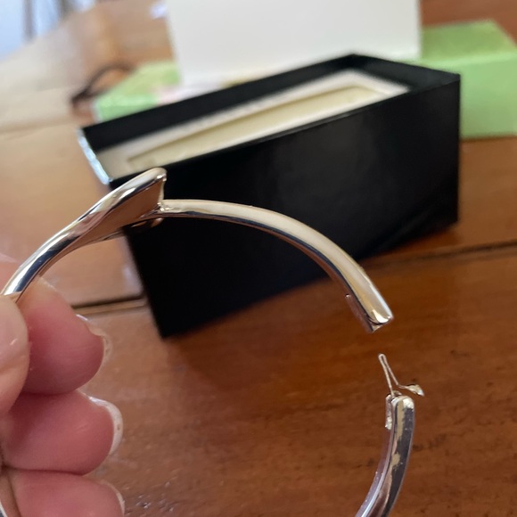 Napier Fish Tail hinged Bangle Brscelet - Picture 3 of 3